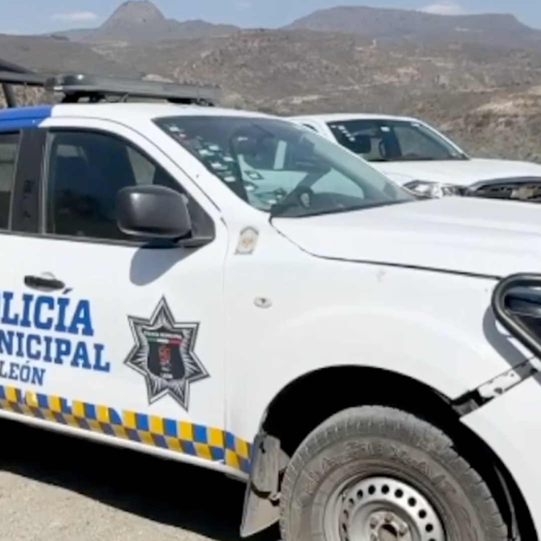 La zona fue acordonada por policías.